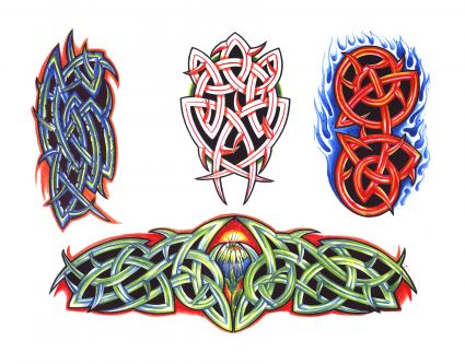 Celtic Tattoo In Color
